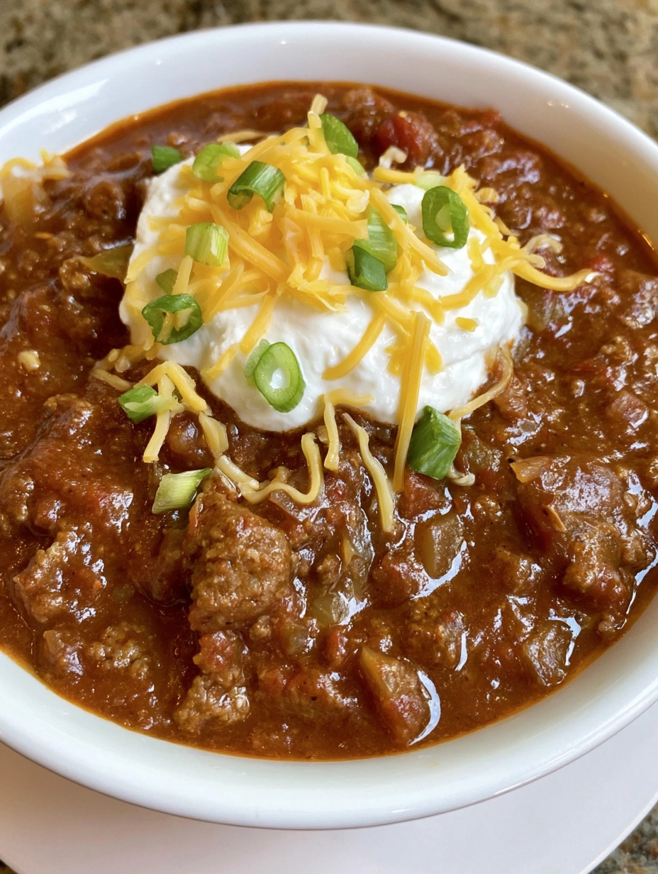 A bowl of chili with cheese on top.