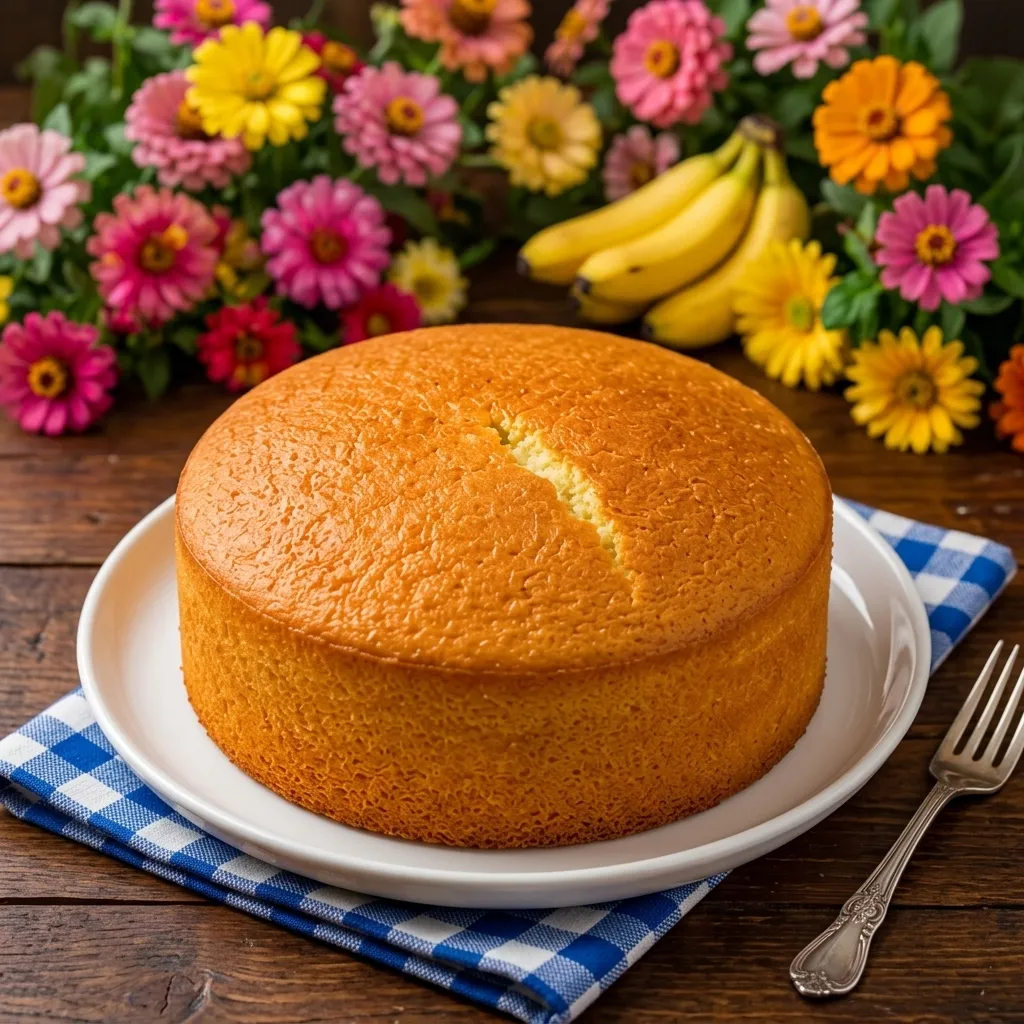 Blender Sponge Cake Recipe