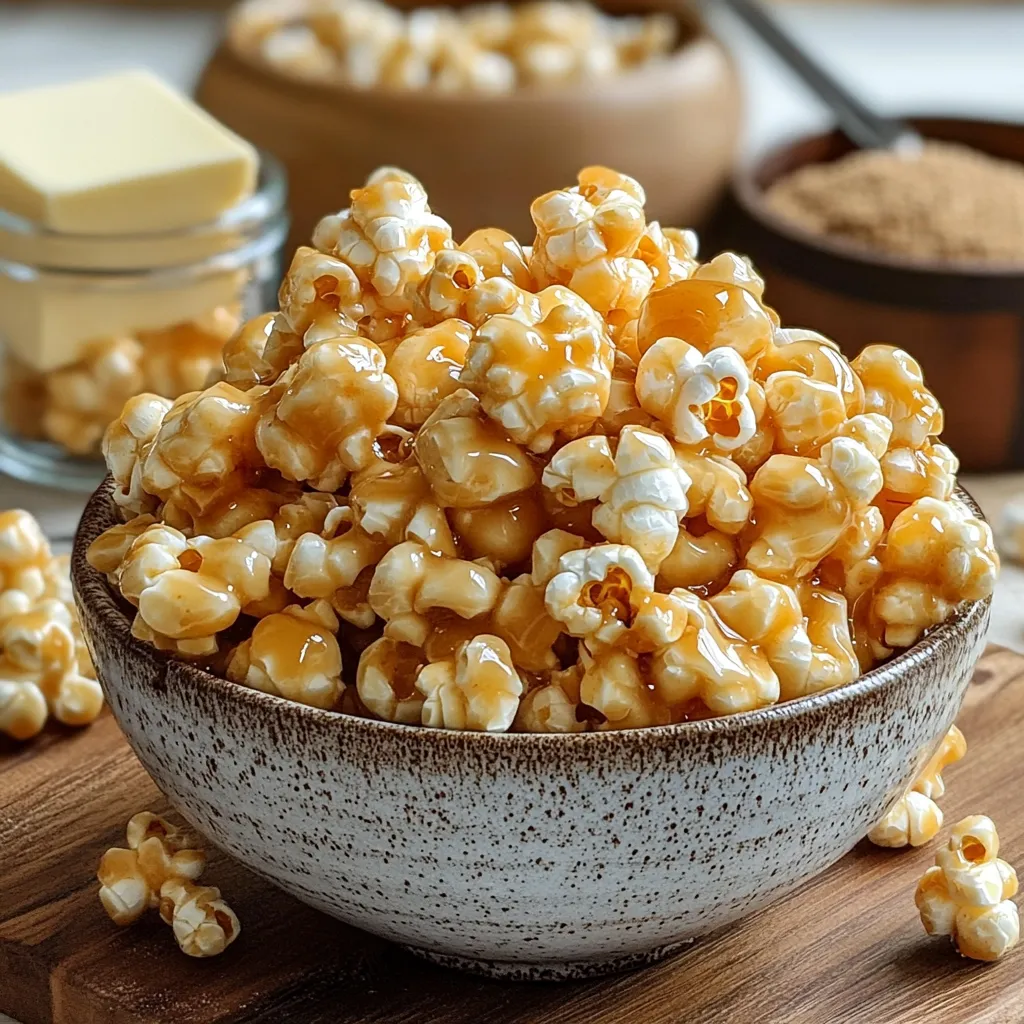 Marshmallow Caramel Corn