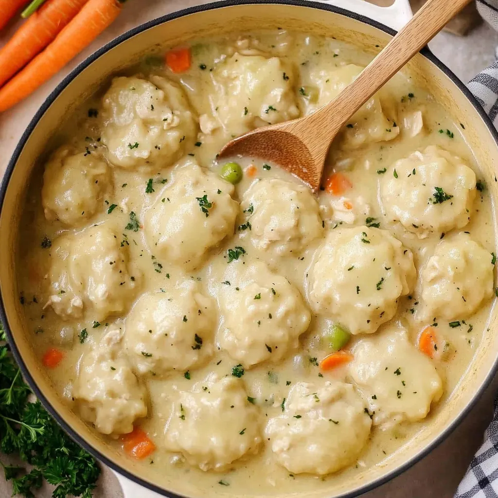 Homemade Chicken and Dumplings