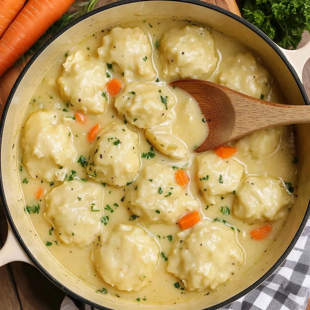 Homemade Chicken and Dumplings