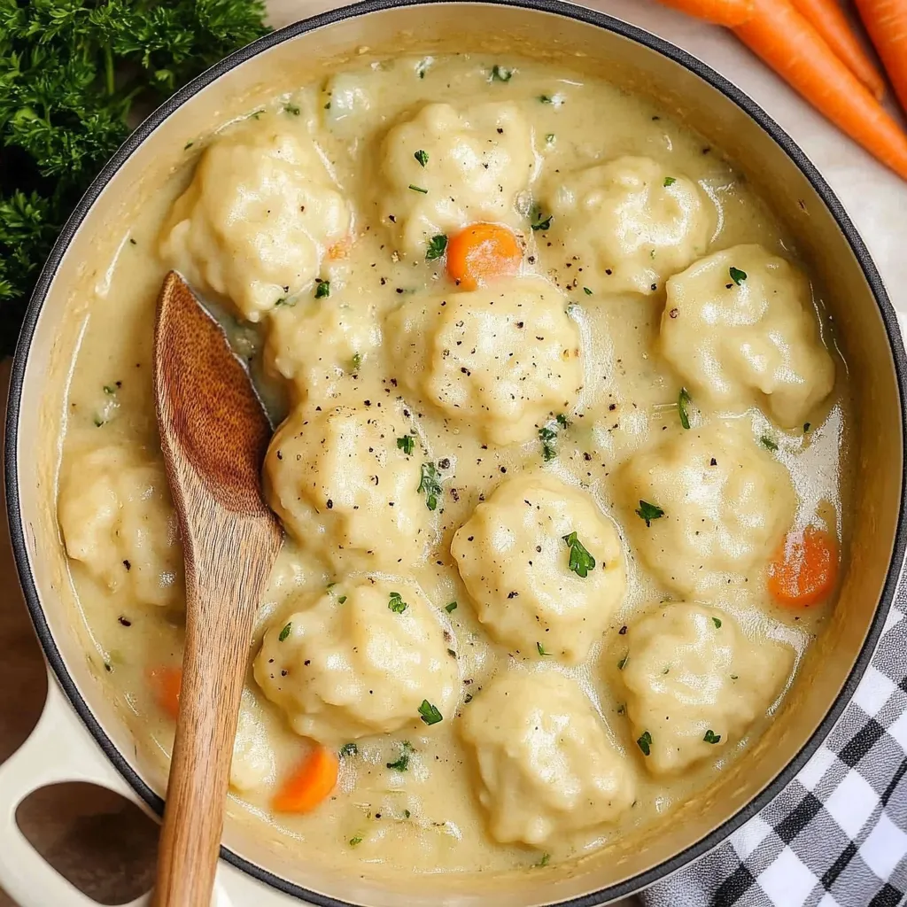 Homemade Chicken and Dumplings