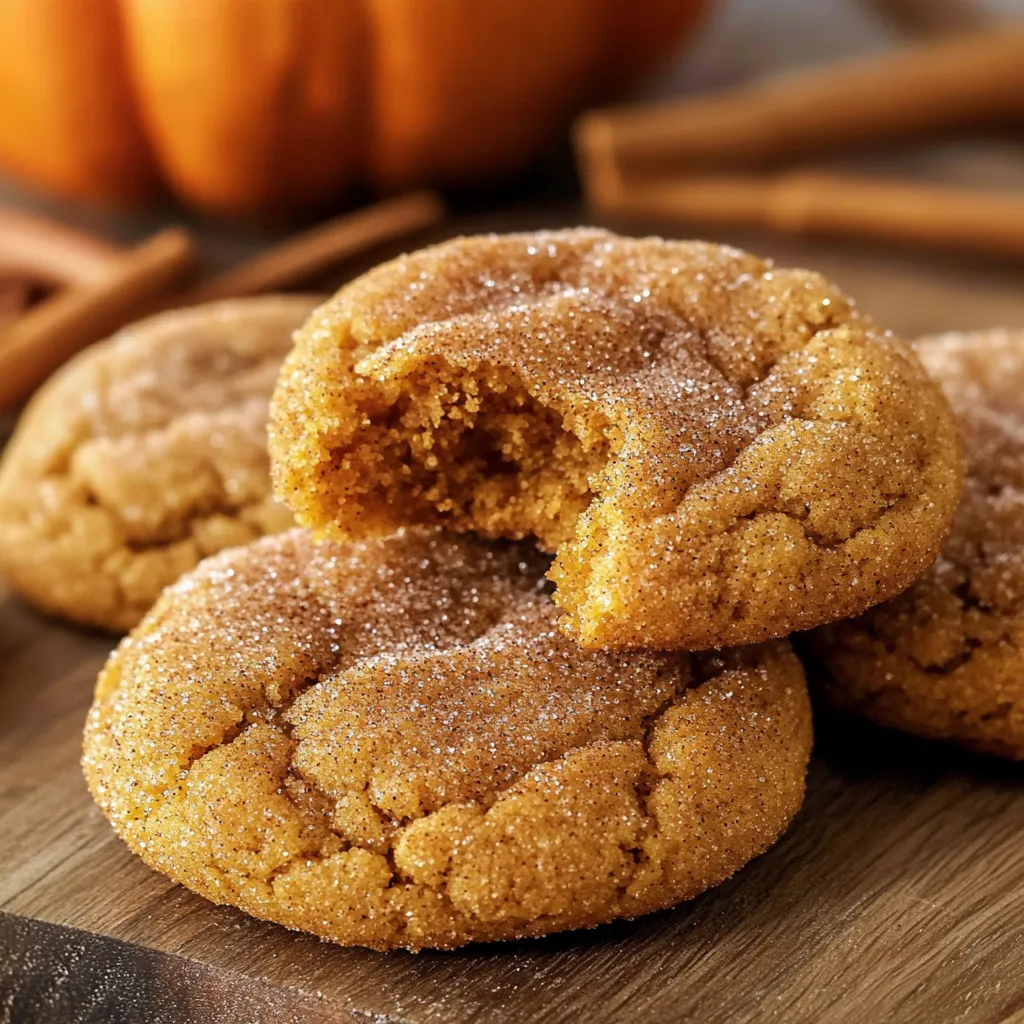 Chewy Pumpkin Snickerdoodles Recipes