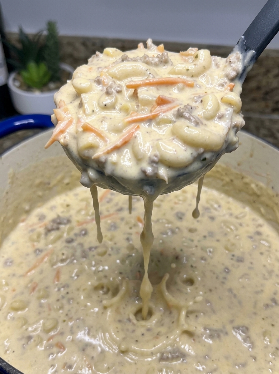 A bowl of macaroni and cheese with carrots.