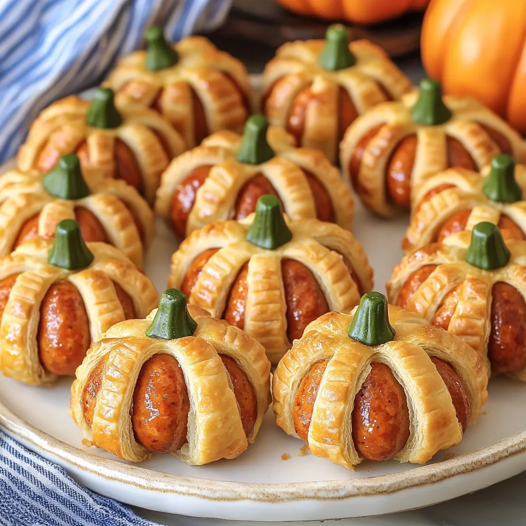 Pumpkin Patch Pigs Blanket