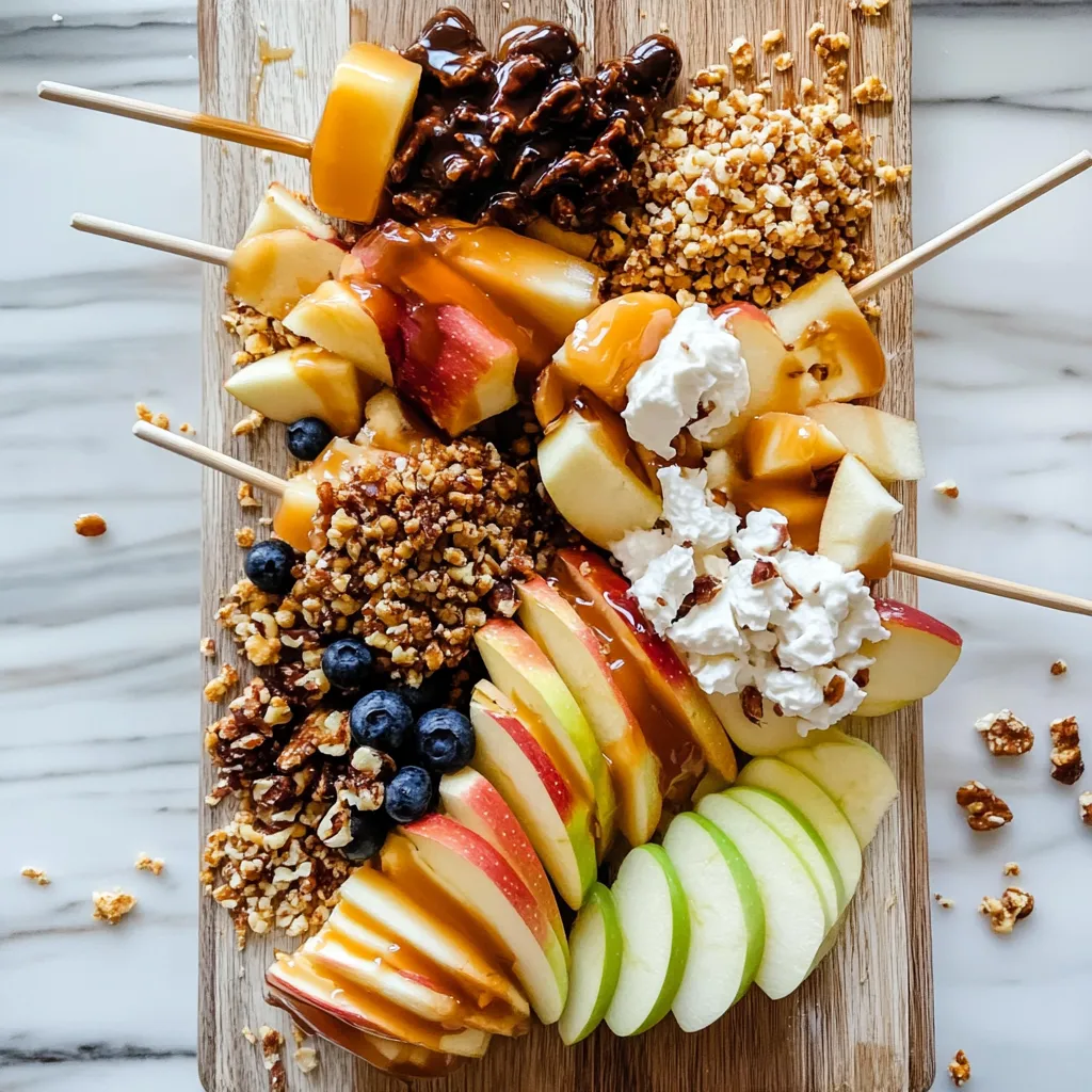 CARAMEL APPLE CHARCUTERIE BOARD Recipe