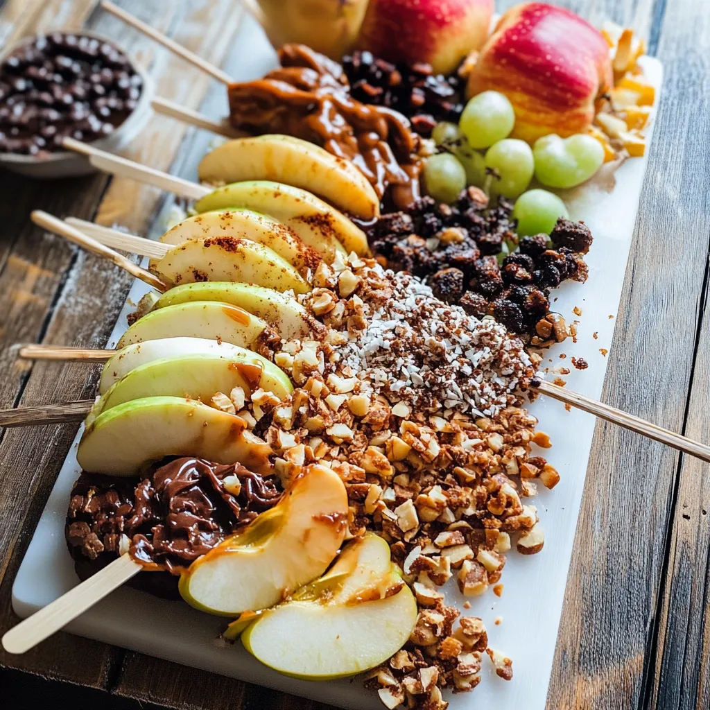 CARAMEL APPLE CHARCUTERIE BOARD Recipe