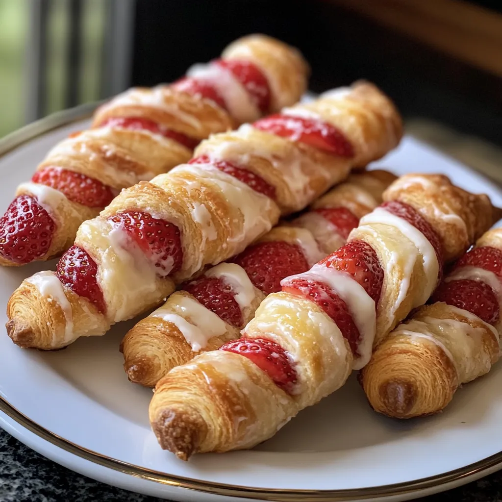 Strawberry Cheesecake Twists