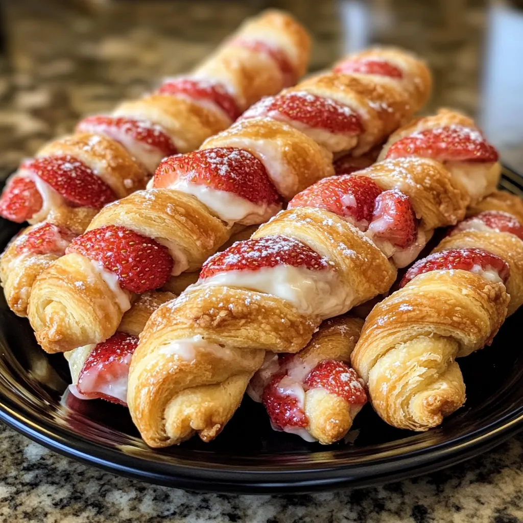 Strawberry Cheesecake Twists