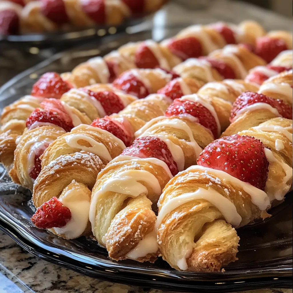 Strawberry Cheesecake Twists