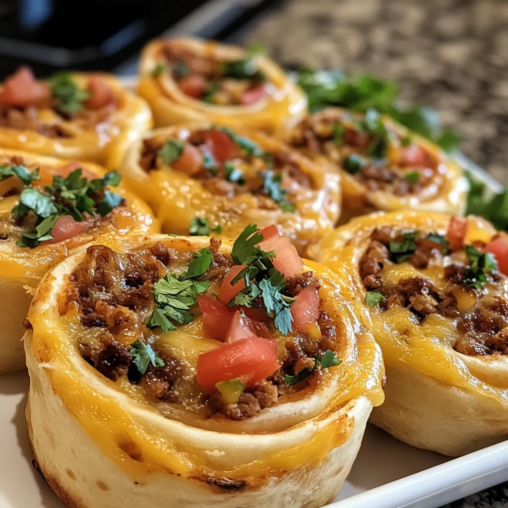 Taco Pinwheel Bites
