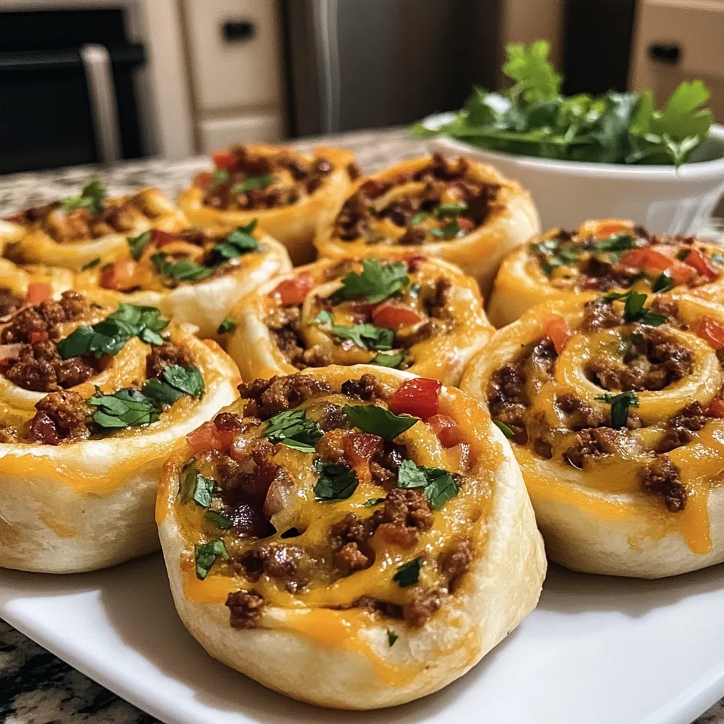 Taco Pinwheel Bites