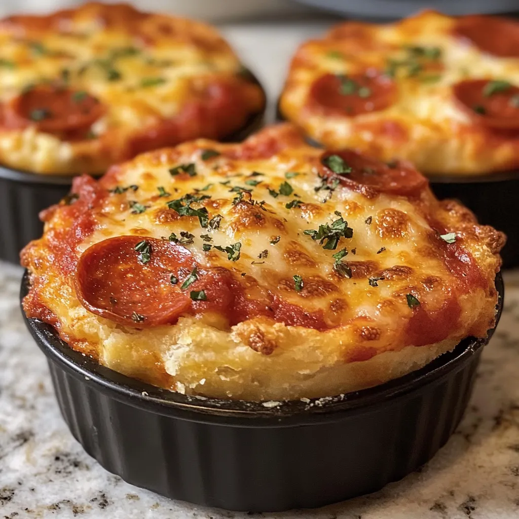 Pizza pot pies