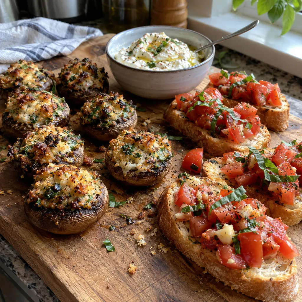 Appetizers at LiLi Cooks