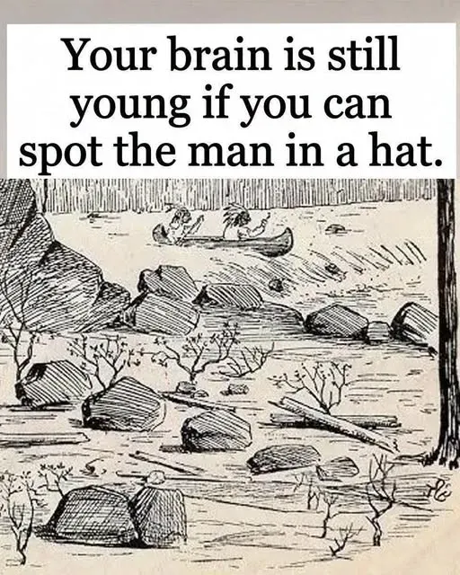 Original post image accompanying The Hidden-Man-in-a-Hat Landscape: A Careful Look