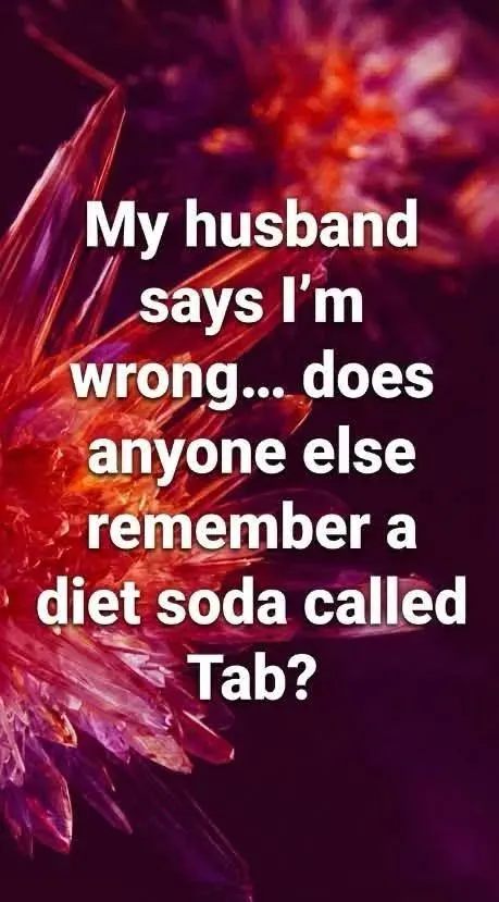 Original post image accompanying Remember TaB? The Diet Soda in This Photo