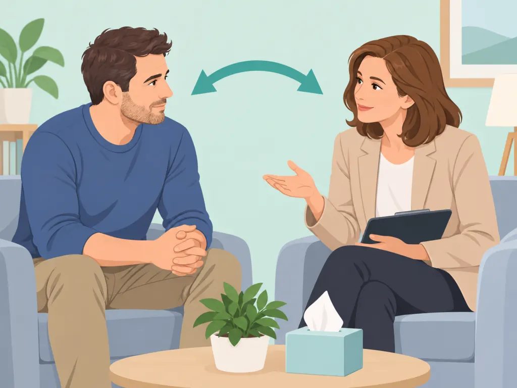 A man seeking support for controlling or unsafe relationship patterns.