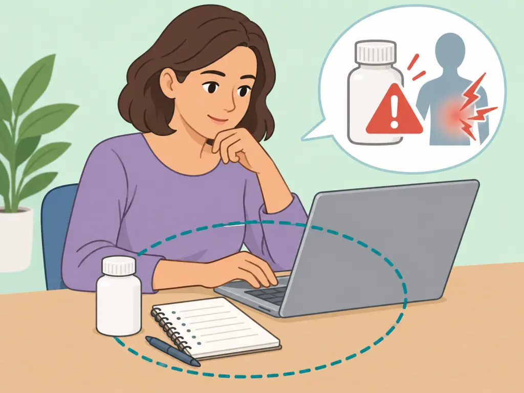 Person reporting a serious or unusual medicine side effect.