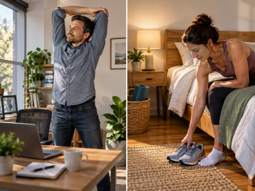 Two everyday activity patterns show long sitting and exercise as contexts linked with night cramps.