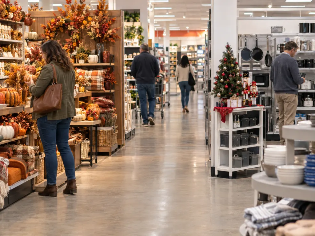 Two store displays show how context can make retail design feel clear or confusing.