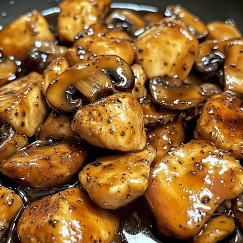A close up of some meat in a pan.